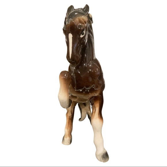 Porcelain ceramic horse - Picture 2 of 6
